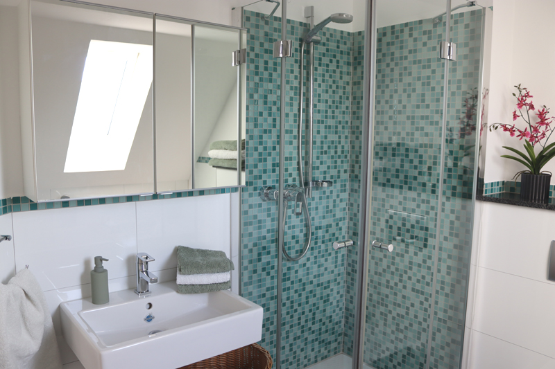 Badezimmer Luxuswohnung Duesseldorf
